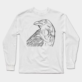 CrowBlk Long Sleeve T-Shirt